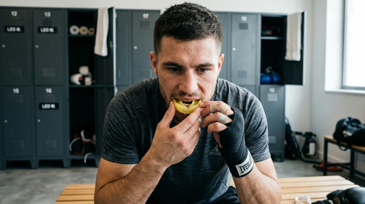 comment mouler un protège dent boxe