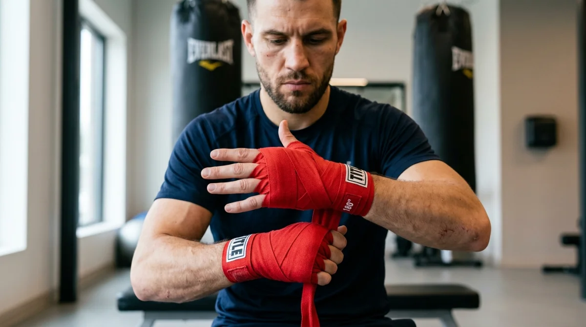 comment mettre des bandes de boxe