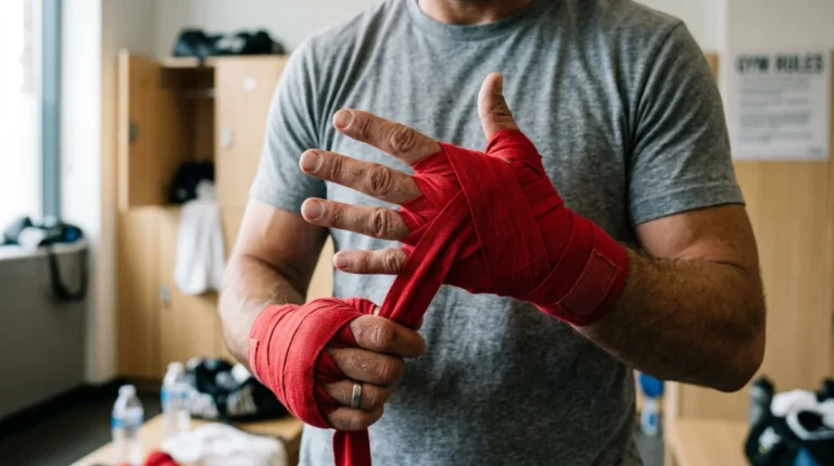 comment mettre des bandes de boxe
